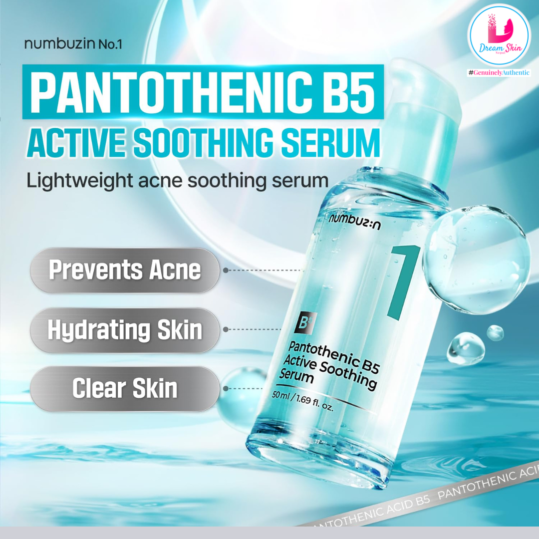 Numbuzin No.1 Pantothenic B5 Active Soothing Serum 50ml